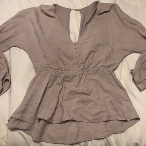Long sleeve Hinge Top